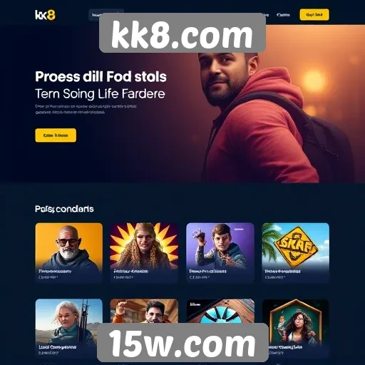 Acessibilidade e usabilidade no site kk8.com