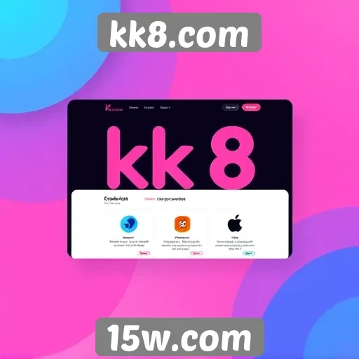 Interface do usuário do kk8.com é intuitiva e acessível